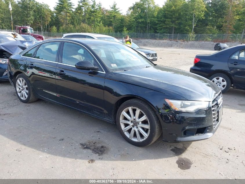 2013 Audi A6 Premium Plus VIN: WAUGFAFC5DN020268 Lot: 40363756