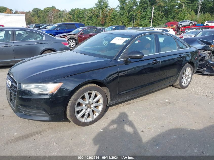 2013 Audi A6 Premium Plus VIN: WAUGFAFC5DN020268 Lot: 40363756