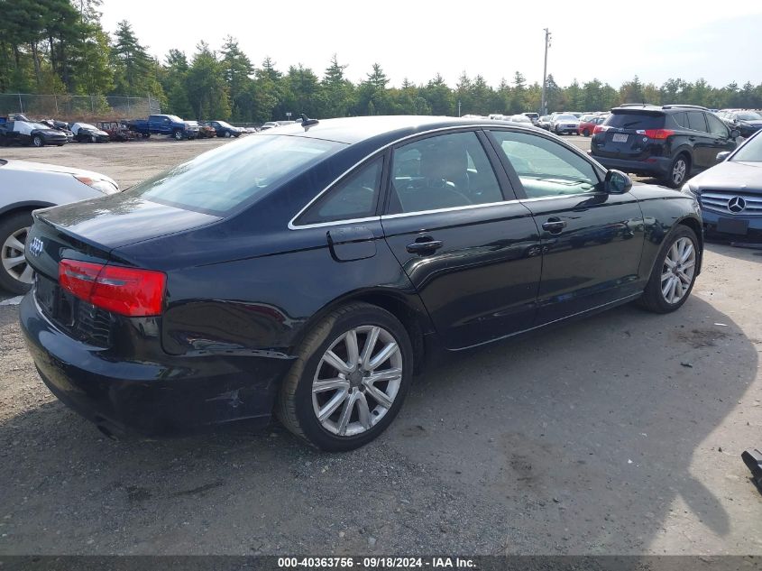 2013 Audi A6 Premium Plus VIN: WAUGFAFC5DN020268 Lot: 40363756