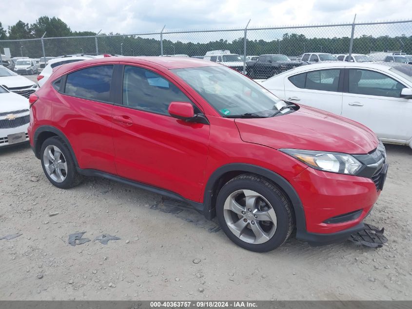 2017 Honda Hr-V Lx VIN: 3CZRU5H37HG702437 Lot: 40363757