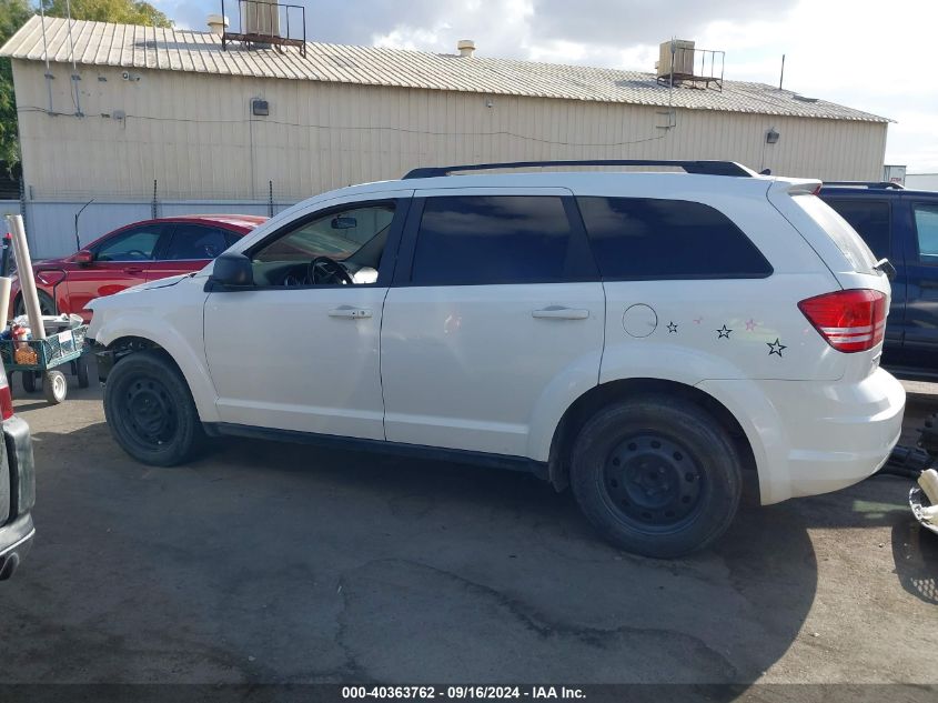 2016 Dodge Journey Se VIN: 3C4PDCABXGT235409 Lot: 40363762