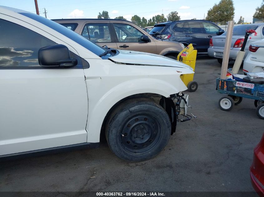 2016 Dodge Journey Se VIN: 3C4PDCABXGT235409 Lot: 40363762