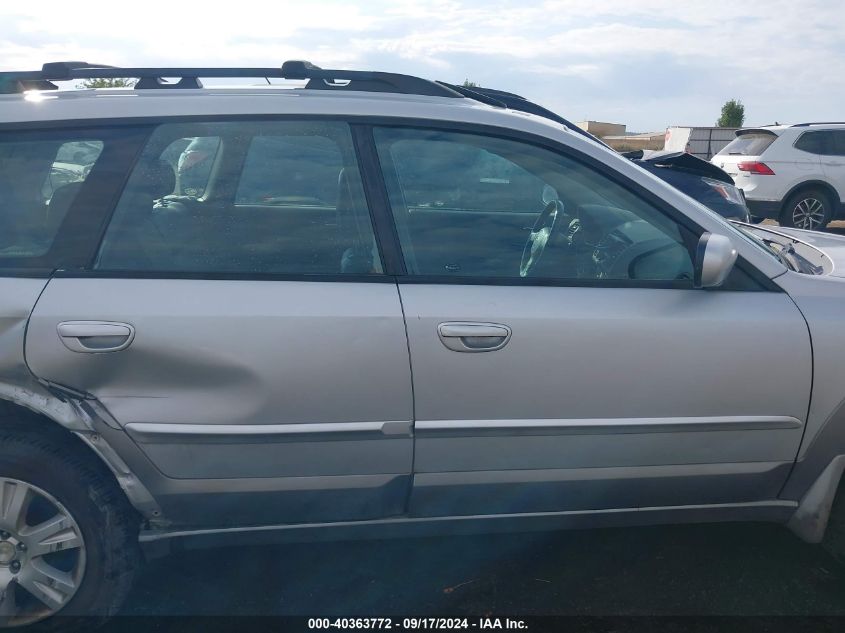 2005 Subaru Outback 2.5I Limited VIN: 4S4BP62C357380850 Lot: 40363772