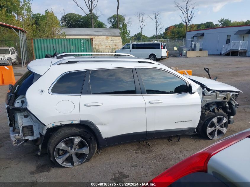 2019 Jeep Cherokee Limited 4X4 VIN: 1C4PJMDX1KD121870 Lot: 40363775