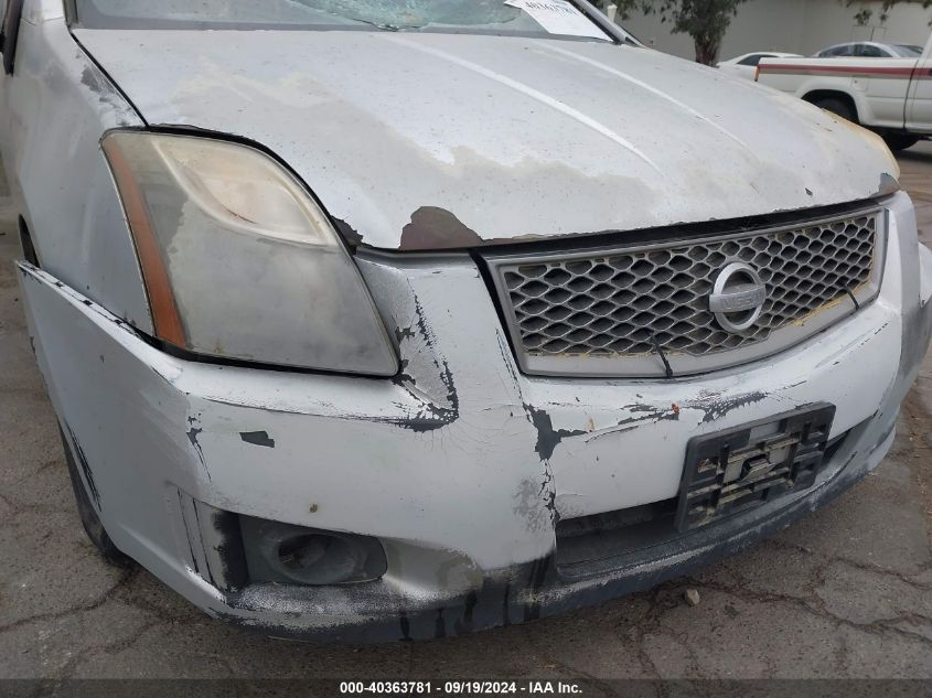 2010 Nissan Sentra 2.0Sr VIN: 3N1AB6AP5AL706952 Lot: 40363781