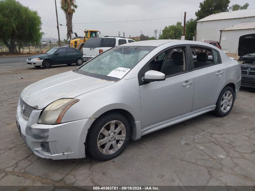 2010 Nissan Sentra 2.0Sr VIN: 3N1AB6AP5AL706952 Lot: 40363781