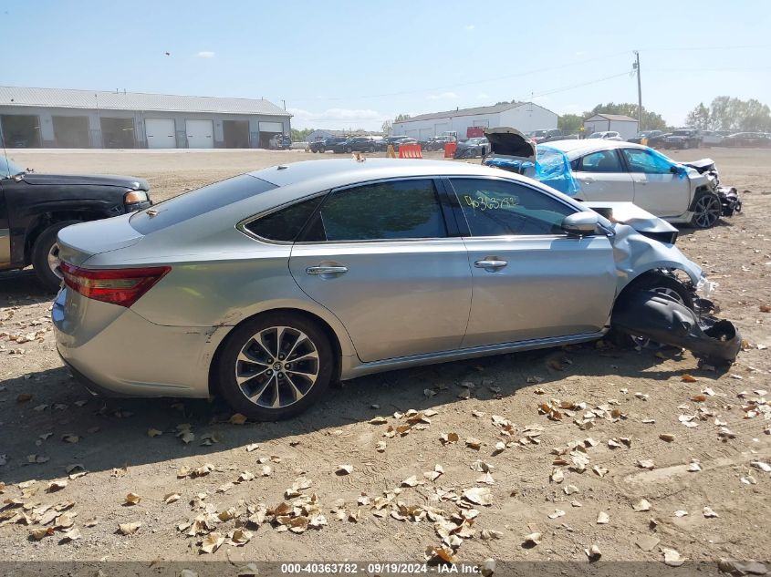 2016 Toyota Avalon Xle VIN: 4T1BK1EB9GU206905 Lot: 40363782