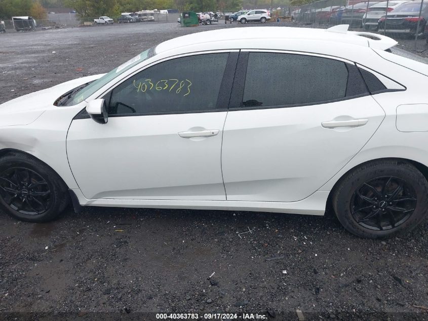 2018 Honda Civic Lx VIN: SHHFK7H24JU307479 Lot: 40363783