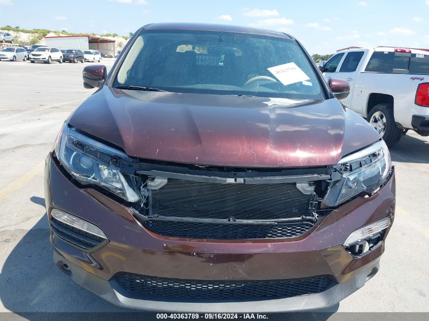 2016 Honda Pilot Ex VIN: 5FNYF6H39GB116974 Lot: 40363789