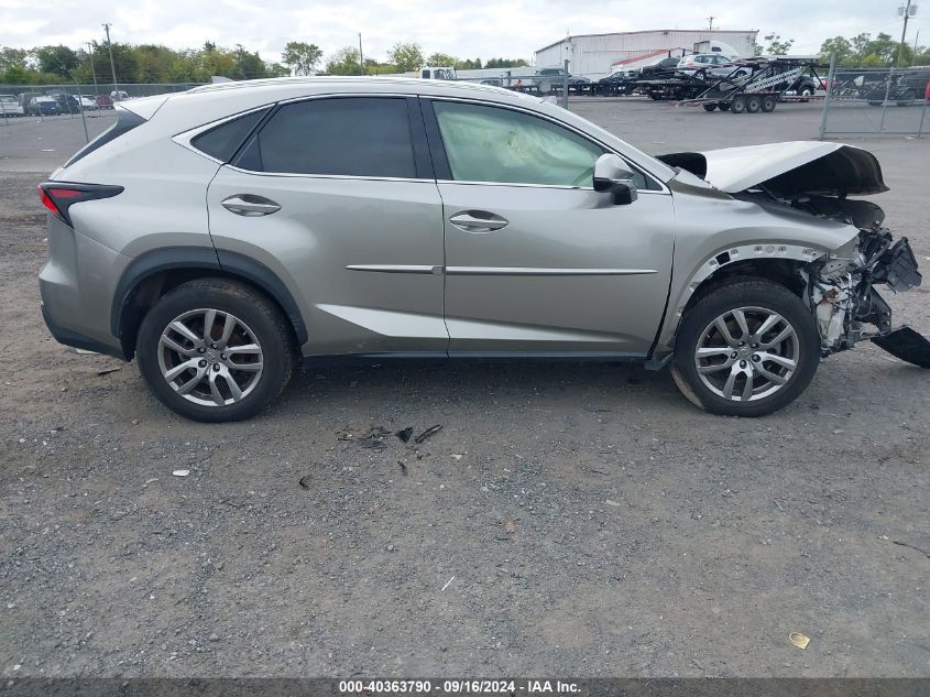 2015 Lexus Nx 200T VIN: JTJBARBZ7F2009147 Lot: 40363790