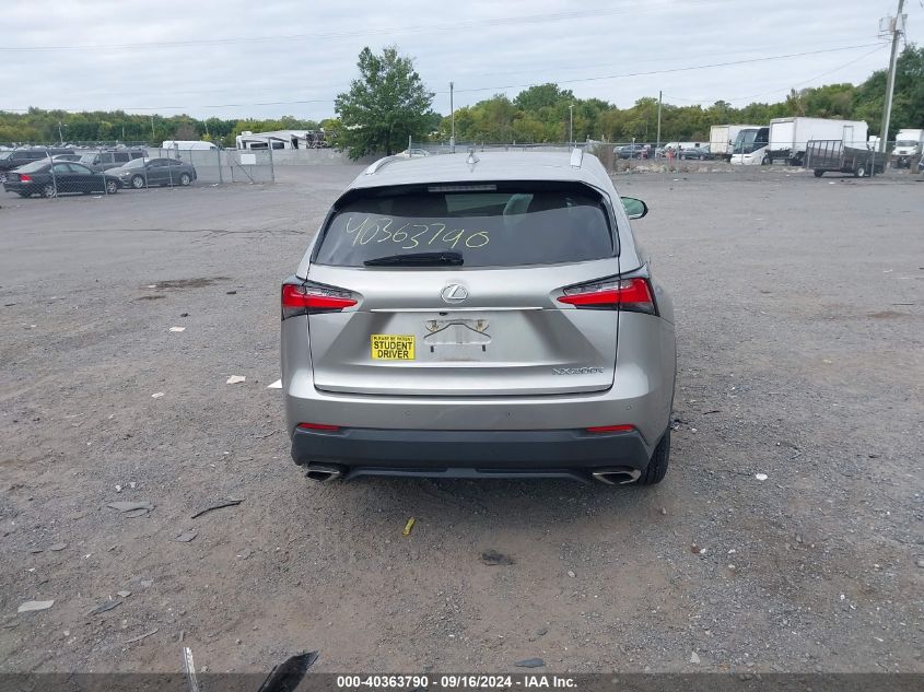 2015 Lexus Nx 200T VIN: JTJBARBZ7F2009147 Lot: 40363790