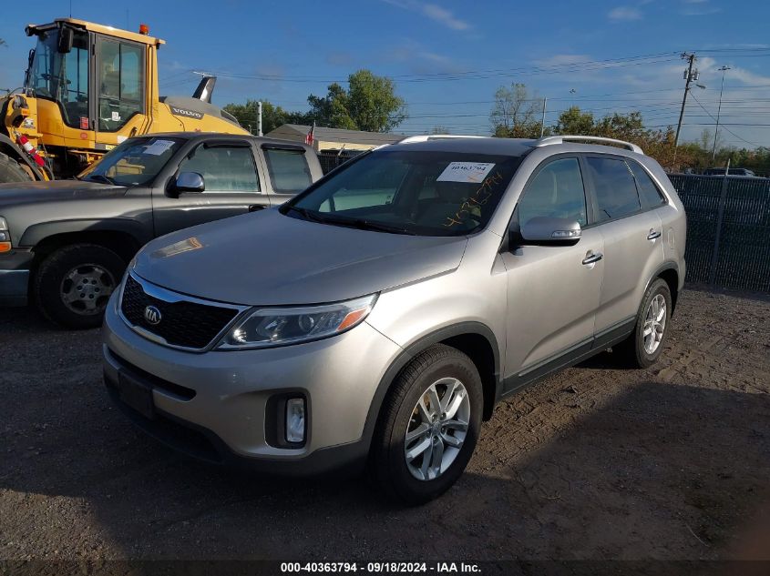 5XYKT4A63FG596850 2015 KIA SORENTO - Image 2