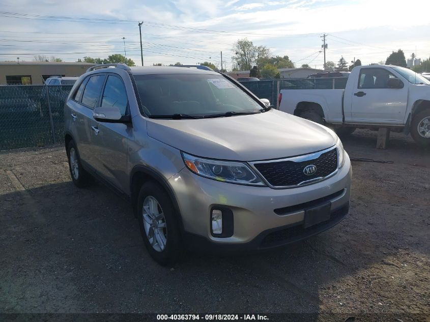 2015 Kia Sorento Lx VIN: 5XYKT4A63FG596850 Lot: 40363794