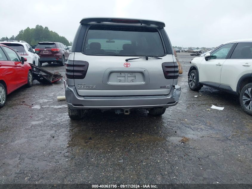 2003 Toyota Sequoia Sr5 V8 VIN: 5TDZT34A03S154163 Lot: 40363795