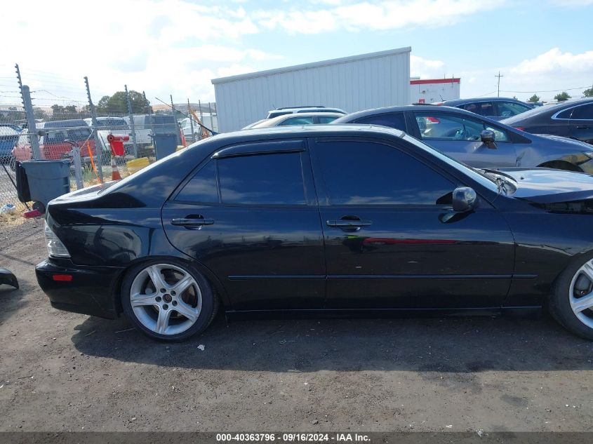 2001 Lexus Is 300 VIN: JTHBD182710026653 Lot: 40363796