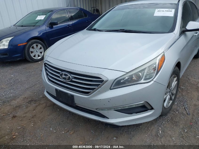 2015 Hyundai Sonata Se VIN: 5NPE24AF4FH165961 Lot: 40363800