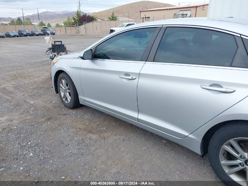 2015 Hyundai Sonata Se VIN: 5NPE24AF4FH165961 Lot: 40363800