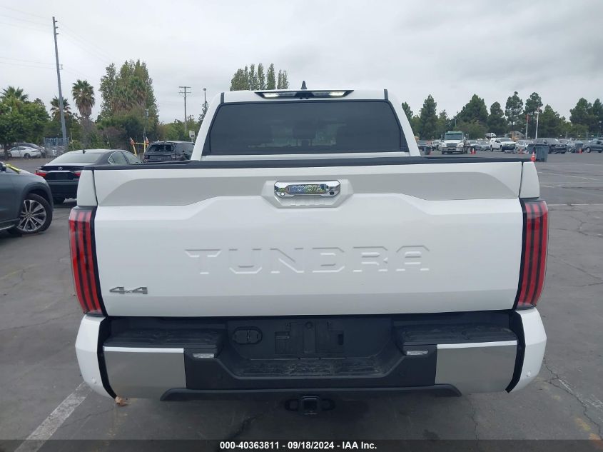 2024 Toyota Tundra Crewmax Limited VIN: 5TFJA5DB6RX206387 Lot: 40363811