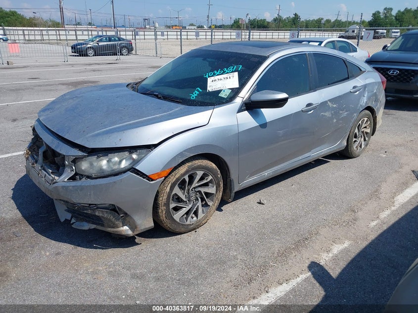 VIN 19XFC2F74HE006193 2017 HONDA CIVIC EX