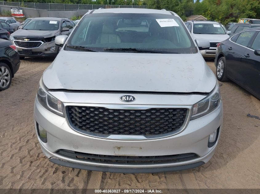 KNDMC5C14F6080418 2015 Kia Sedona Sx