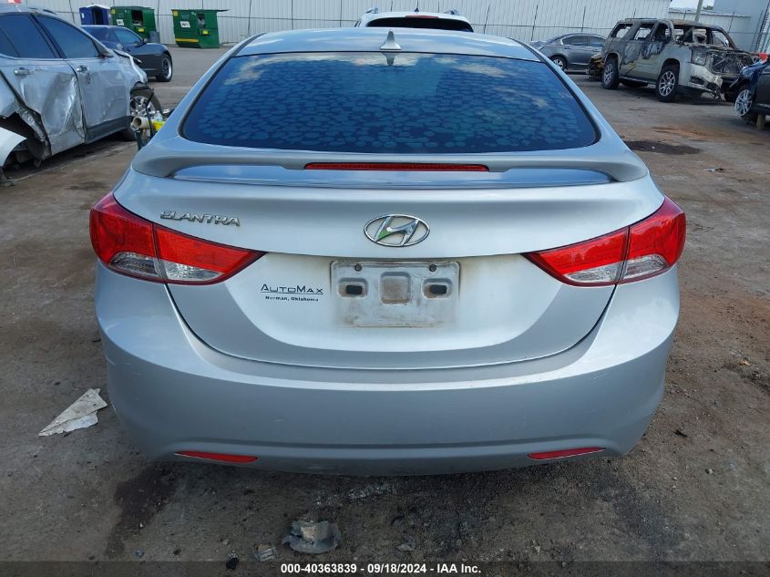 2013 Hyundai Elantra Gls VIN: 5NPDH4AE7DH273649 Lot: 40363839