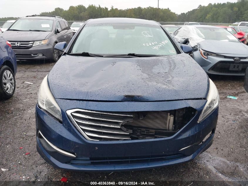 2016 Hyundai Sonata Se VIN: 5NPE24AF3GH276356 Lot: 40363840