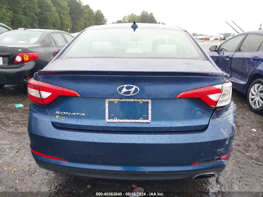 2016 Hyundai Sonata Se VIN: 5NPE24AF3GH276356 Lot: 40363840