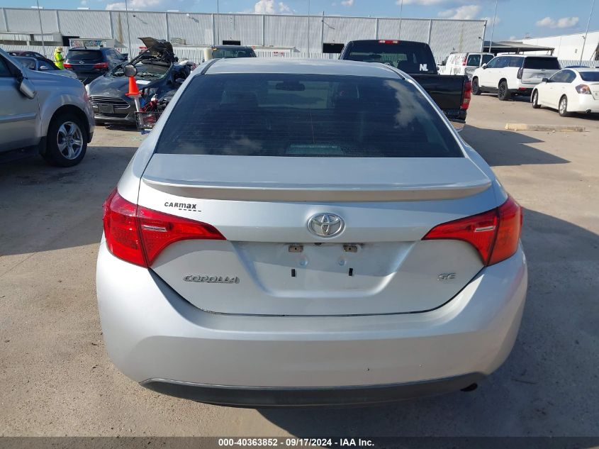 2017 Toyota Corolla Se VIN: 5YFBURHE9HP575118 Lot: 40363852