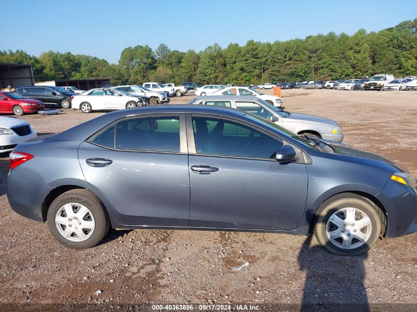 2014 Toyota Corolla L VIN: 2T1BURHE2EC144762 Lot: 40363856