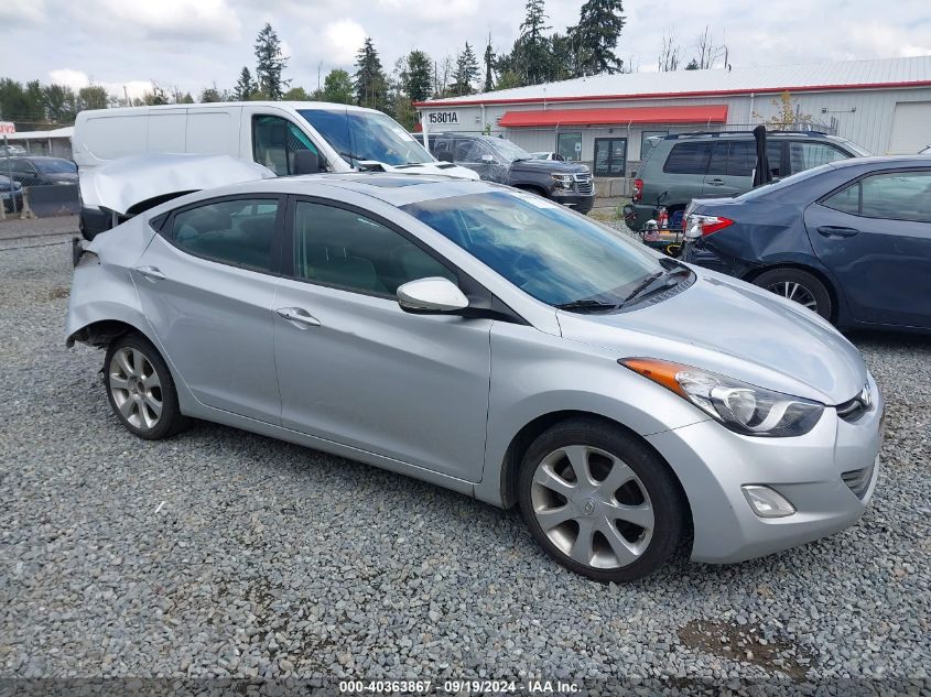 2012 Hyundai Elantra Limited (Ulsan Plant) VIN: KMHDH4AE2CU216291 Lot: 40363867