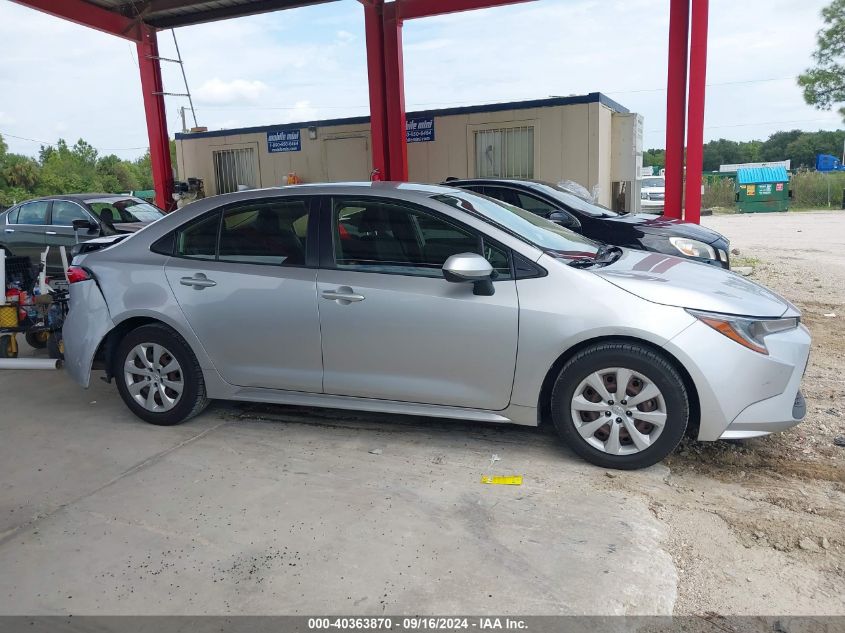 2020 Toyota Corolla Le VIN: JTDEPRAE2LJ051160 Lot: 40363870