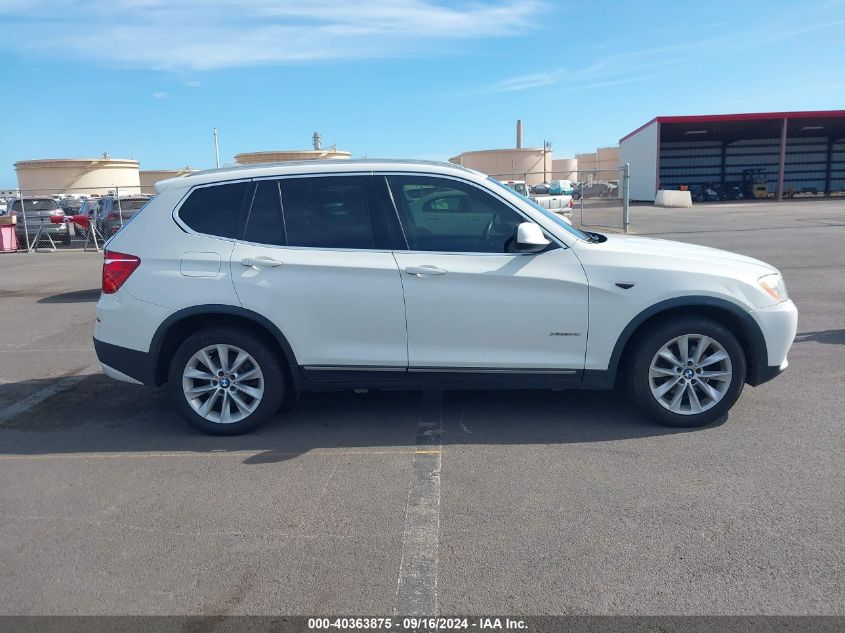 2013 BMW X3 xDrive28I VIN: 5UXWX9C58D0A11742 Lot: 40363875