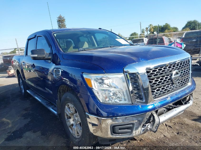 2017 Nissan Titan Sv VIN: 1N6AA1EK3HN532260 Lot: 40363963