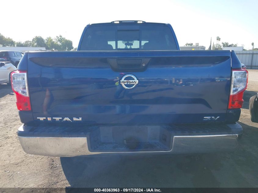 2017 Nissan Titan Sv VIN: 1N6AA1EK3HN532260 Lot: 40363963