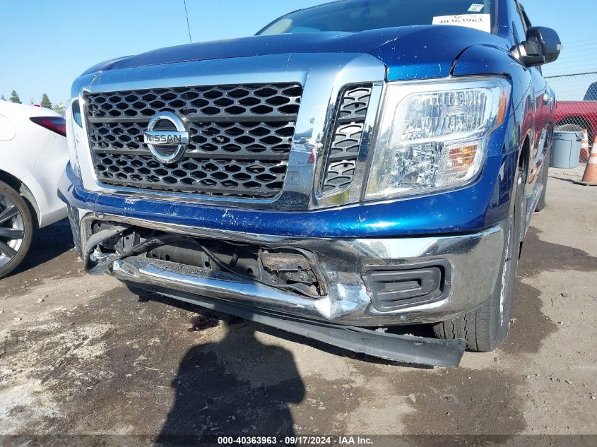 2017 Nissan Titan Sv VIN: 1N6AA1EK3HN532260 Lot: 40363963