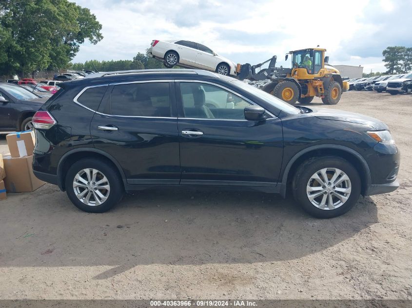 2016 Nissan Rogue Sv VIN: KNMAT2MT1GP694730 Lot: 40363966