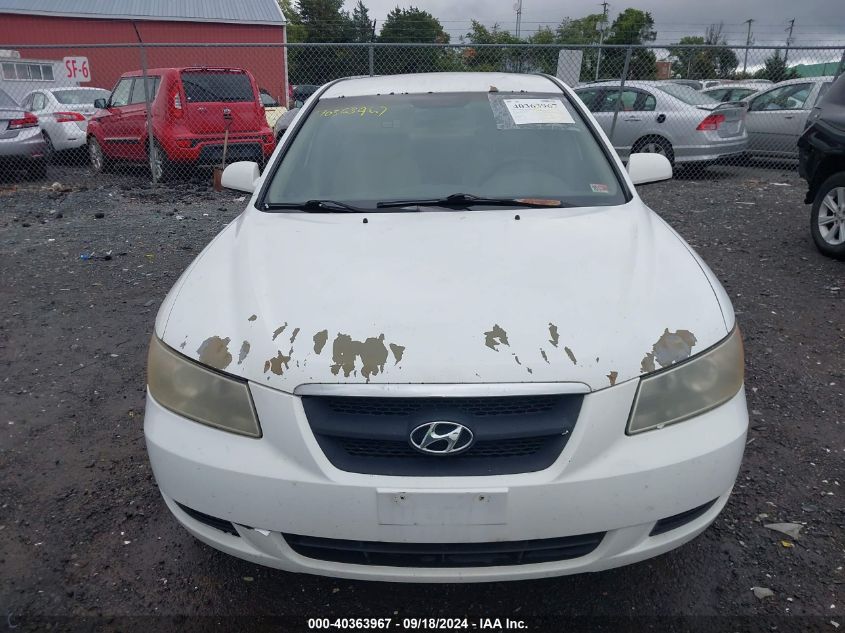 5NPET46C17H250012 2007 Hyundai Sonata Gls