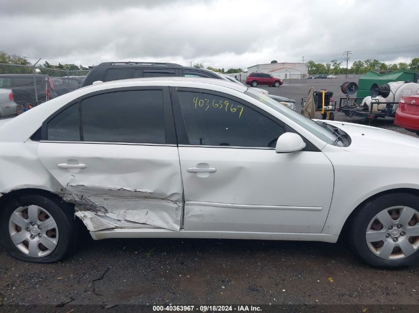 5NPET46C17H250012 2007 Hyundai Sonata Gls