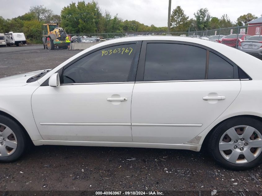 5NPET46C17H250012 2007 Hyundai Sonata Gls