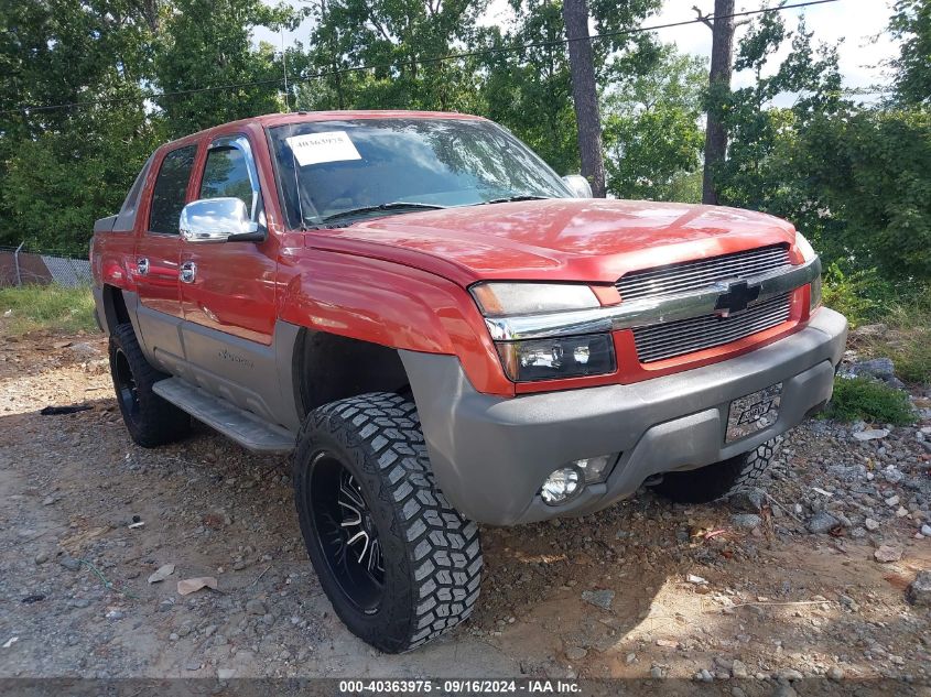 2002 Chevrolet Avalanche 1500 VIN: 3GNEC13T82G100409 Lot: 40363975