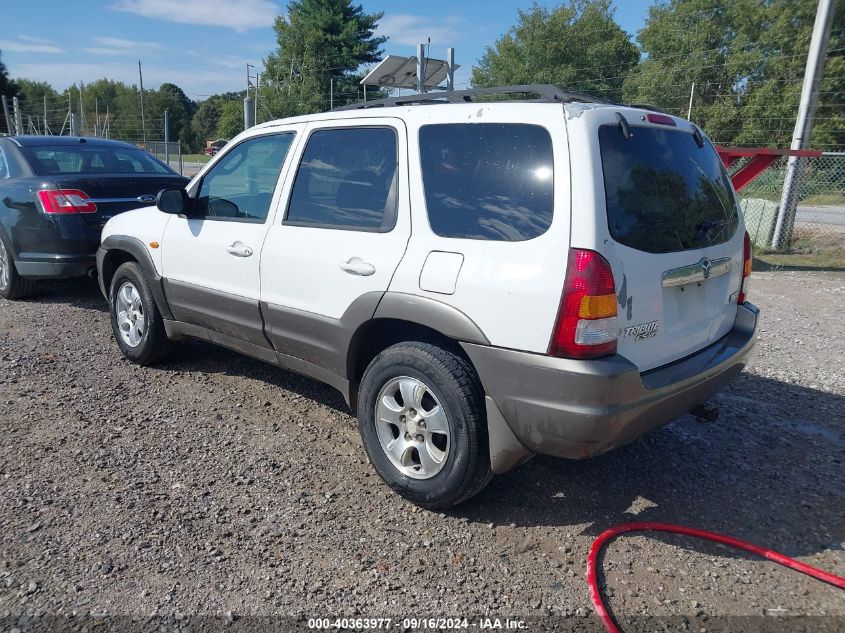 2002 Mazda Tribute Es V6/Lx V6 VIN: 4F2YU08182KM32248 Lot: 40363977