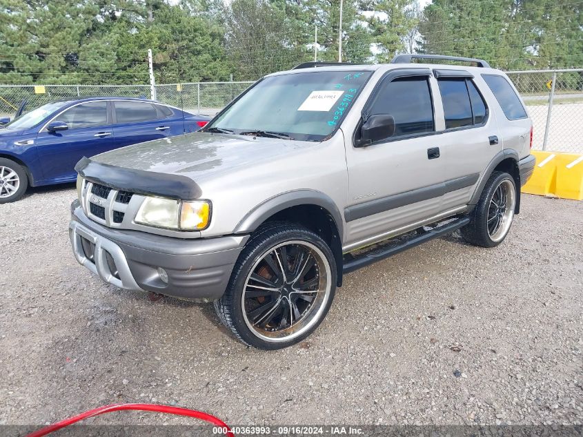 2004 Isuzu Rodeo S 3.5L V6 VIN: 4S2CK58Y844304730 Lot: 40363993