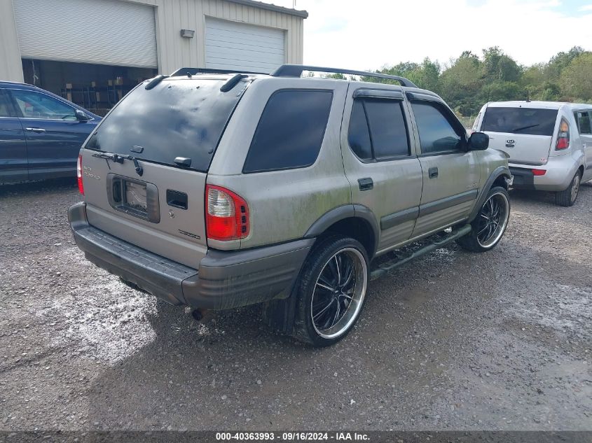 2004 Isuzu Rodeo S 3.5L V6 VIN: 4S2CK58Y844304730 Lot: 40363993