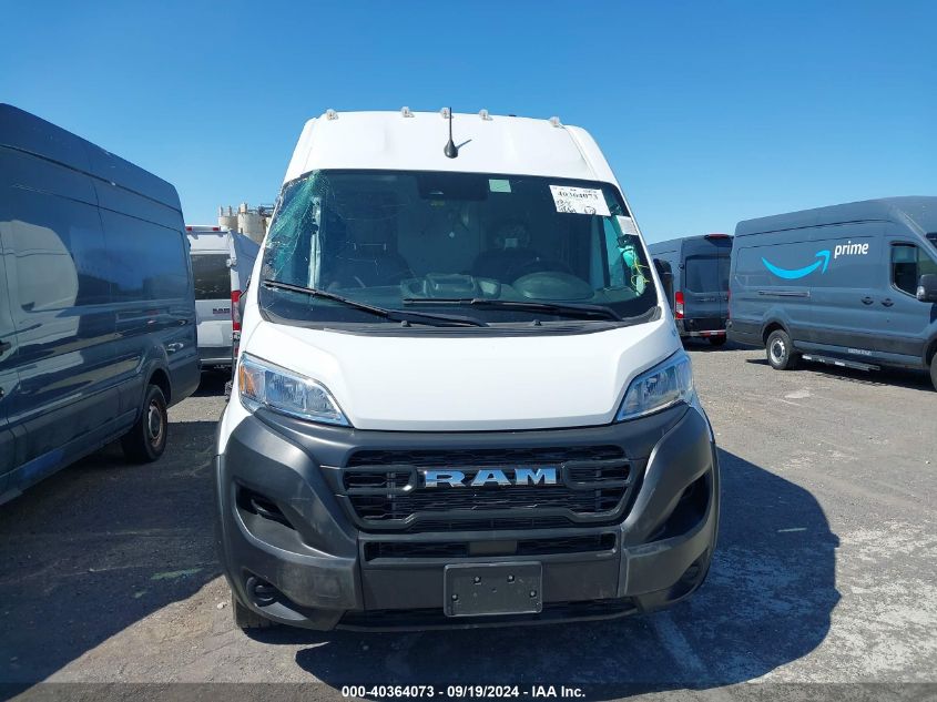 2023 Ram Promaster 3500 Cargo Van High Roof 159 Wb Ext VIN: 3C6MRVJG8PE512808 Lot: 40364073