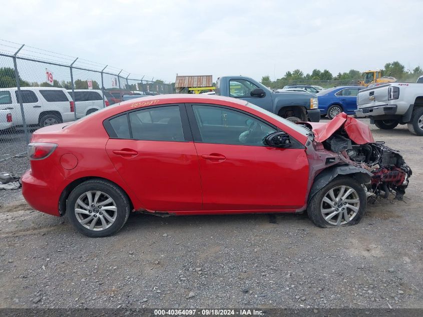 2013 Mazda Mazda3 I Touring VIN: JM1BL1VP9D1820377 Lot: 40364097