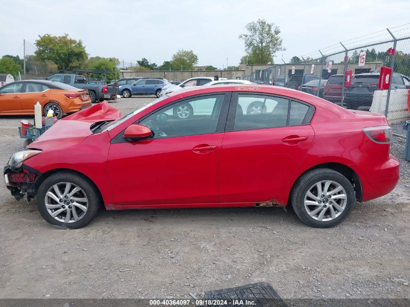 2013 Mazda Mazda3 I Touring VIN: JM1BL1VP9D1820377 Lot: 40364097