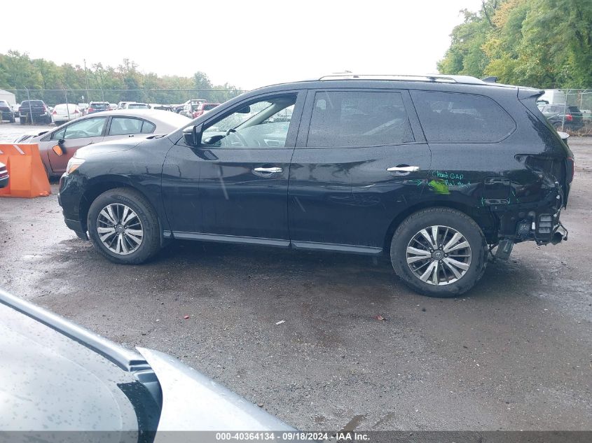 2019 Nissan Pathfinder Sl VIN: 5N1DR2MM2KC587539 Lot: 40364134