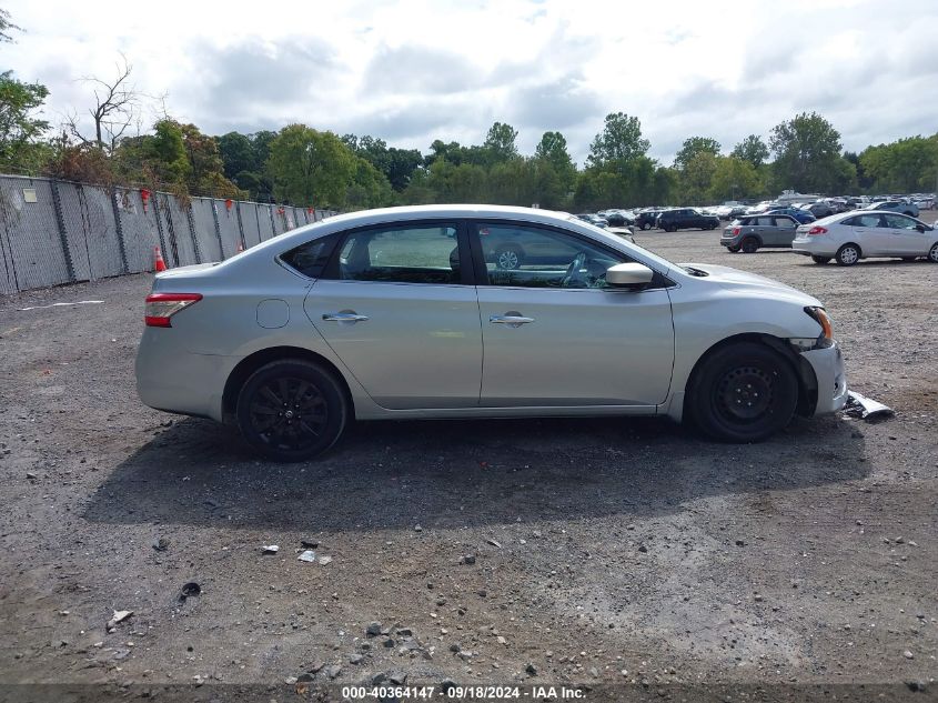 2015 NISSAN SENTRA S - 3N1AB7AP5FY311296