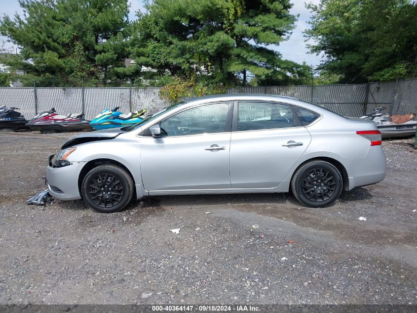 2015 NISSAN SENTRA S - 3N1AB7AP5FY311296