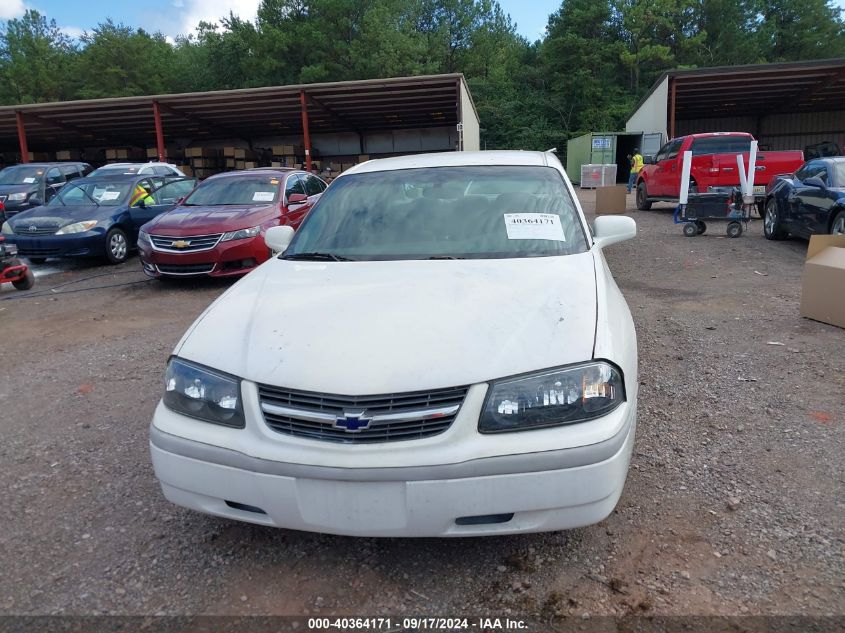 2003 Chevrolet Impala VIN: 2G1WF52E039187662 Lot: 40364171